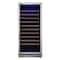 Edgestar 24 Inch Wide 111 Bottle Capacity Free Standing Single Zone Wine Cooler with Even Cooling Technology CWR1212SZ - alternate 1